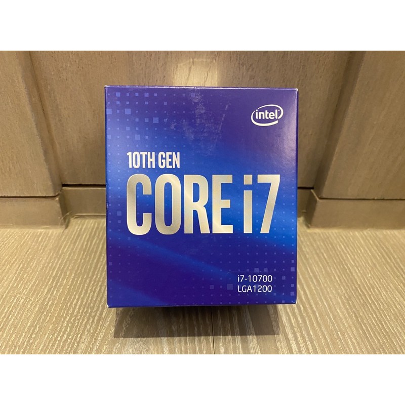 現貨 Intel i7 10700 有內顯 CPU 全新未使用