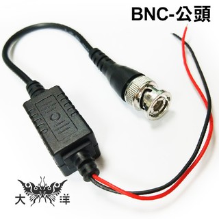 莆洋 BNC-公頭 RF-公頭 雙絞線傳輸率波器 純銅 0437C 0437D 大洋國際電子