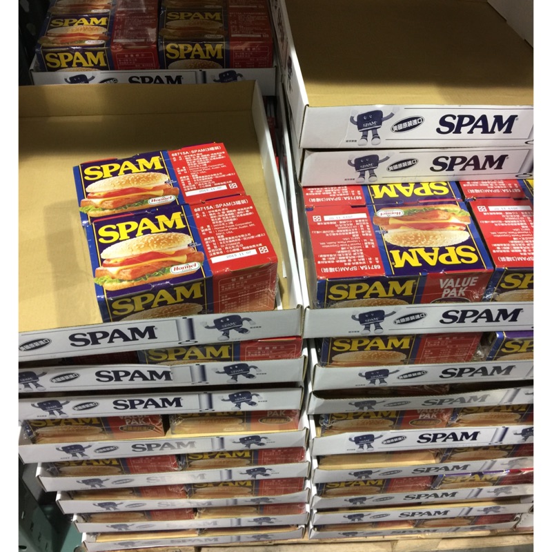 Costco好市多代購火腿肉罐頭原味340公克6罐火腿 蝦皮購物