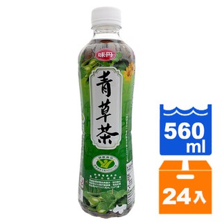味丹 心茶道 健康青草茶 560ml (24入)x2箱