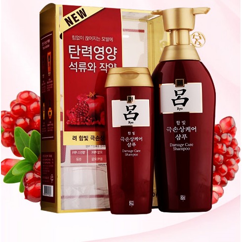 ◆NANA◆ 韓國  呂 紅石榴 洗髮精 染後修護套組 400ML+180ML