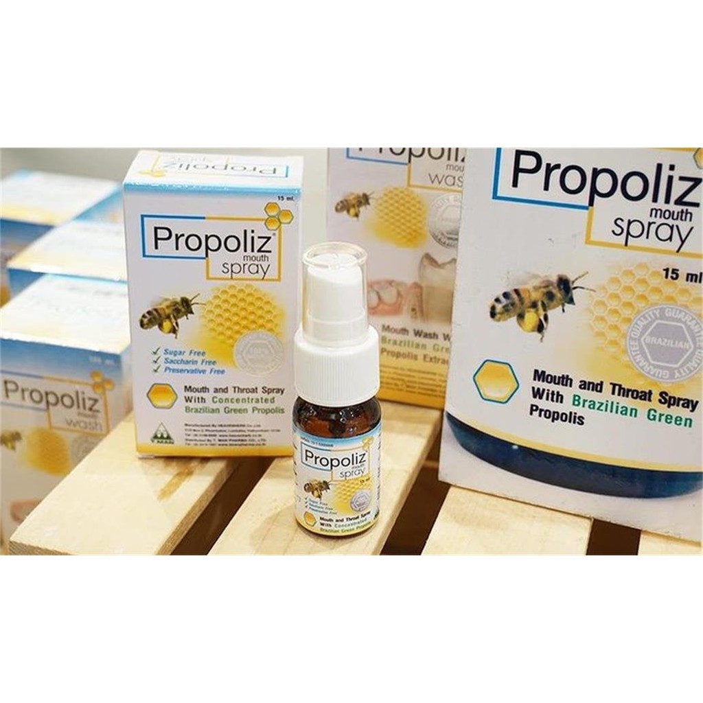 泰國熱銷Propoliz Spray 天然蜂膠口腔噴劑（15ml） 現貨速出