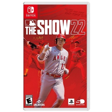 【芷芷電玩】 NS Switch MLB The Show 22 MLB美國職業棒球大聯盟 大谷翔平 全新 遊戲片 棒球