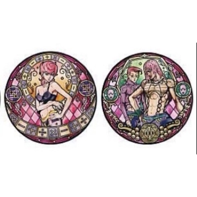 【周邊出清】JOJO 黃金之風 Disc Art 透卡 彩繪透明圓盤 特里休 迪亞波羅 托比歐