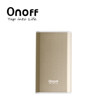 Onoff D3系列首創金屬摺邊行動電源10000mAh  雙輸出行動電源  大容量行動電源
