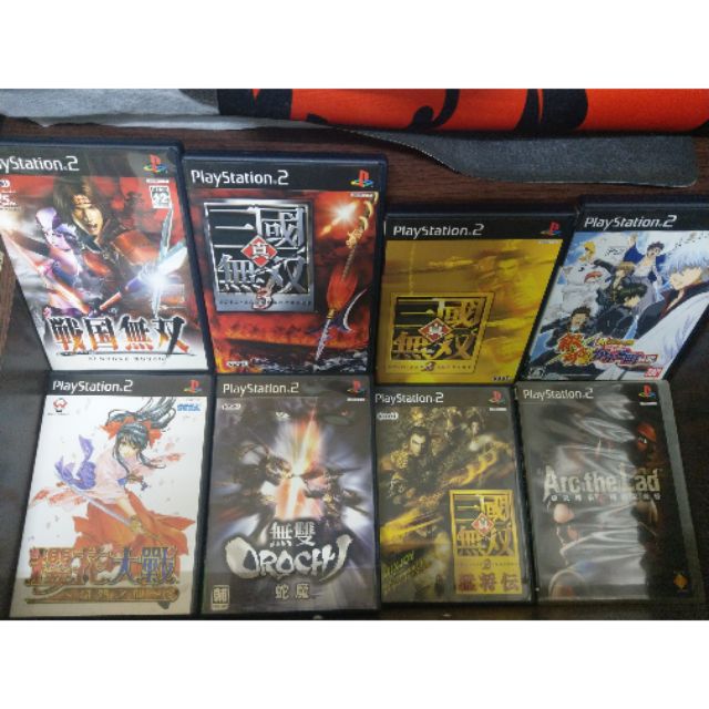 Ps2遊戲出清 三國無雙3 三國無雙2 猛將傳無雙orochi 大蛇戰國無雙我的歌舞伎町日記亞克傳承精靈黃昏 蝦皮購物