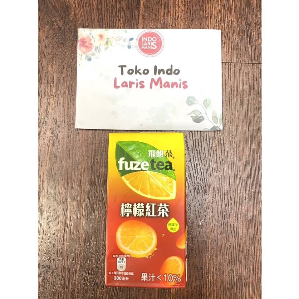 TILM 台灣 FUZE TEA LEMON TEA 飛想茶 檸檬紅茶 300mL