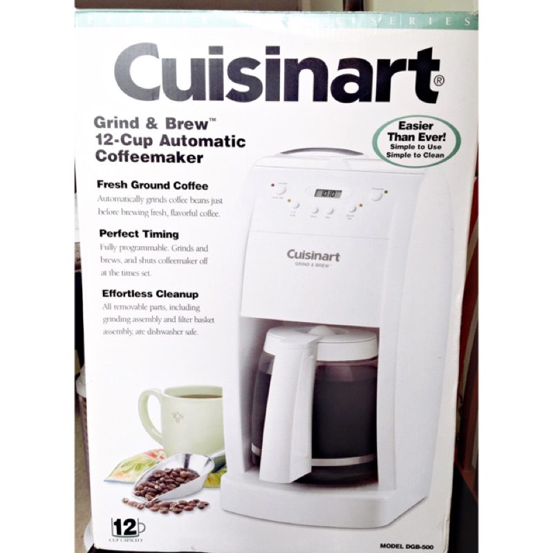 Cuisinart 美膳雅 全自動研磨美式咖啡機