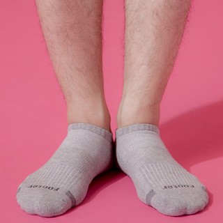 Footer｜單色運動逆氣流氣墊船短襪 T31