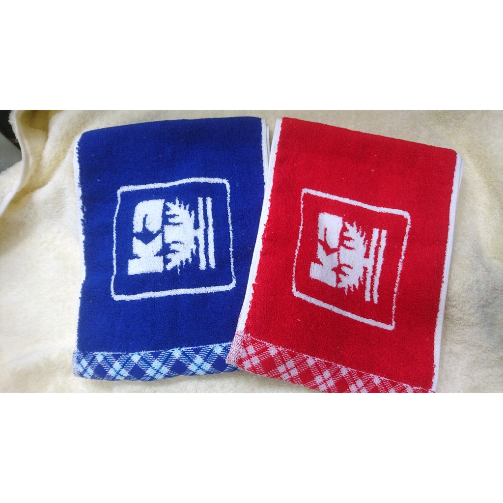 金安德森運動毛巾 加長寬 藍紅兩色 台灣製造 派派小賣場