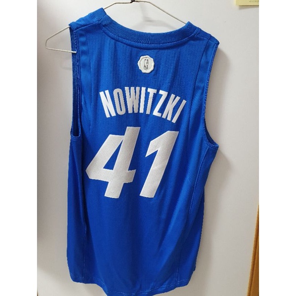 ADIDAS NBA DIRK NOWITZKI 聖誕節球衣 BT8448 S號
