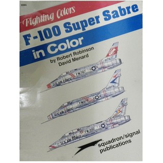 [專業模型] 英文工具書 [Squadron 6565] F-100 Super Sabre 超級軍刀機