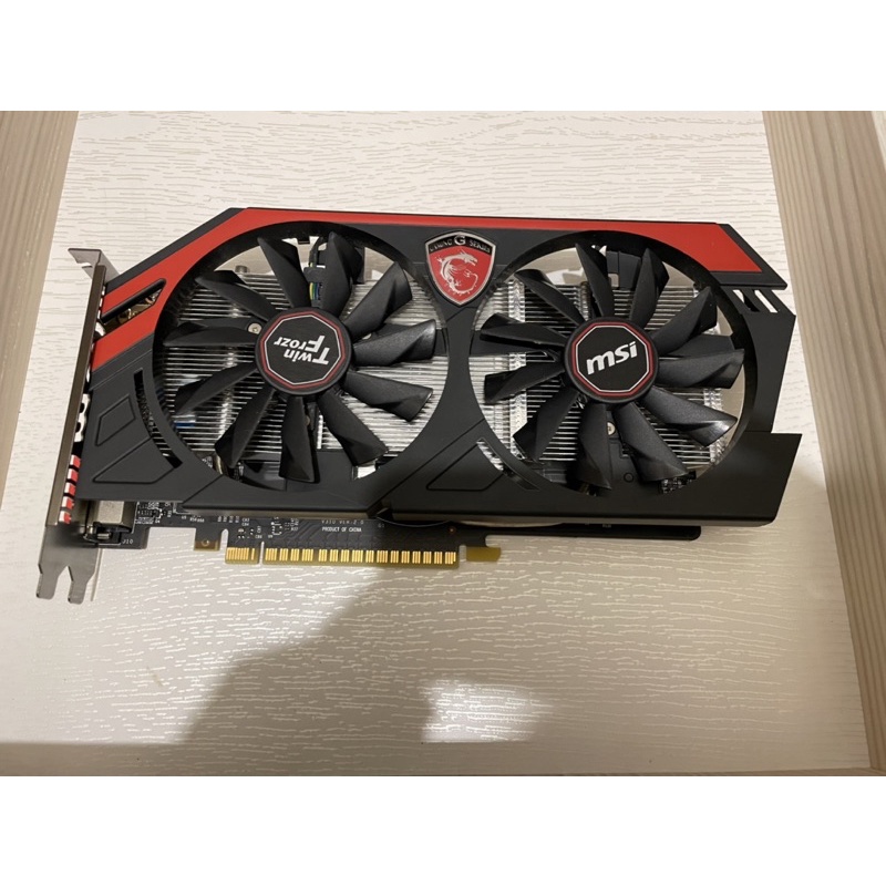 微星MSI N750ti GAMING-2GD5/OC GTX750ti 長25公分 免供電