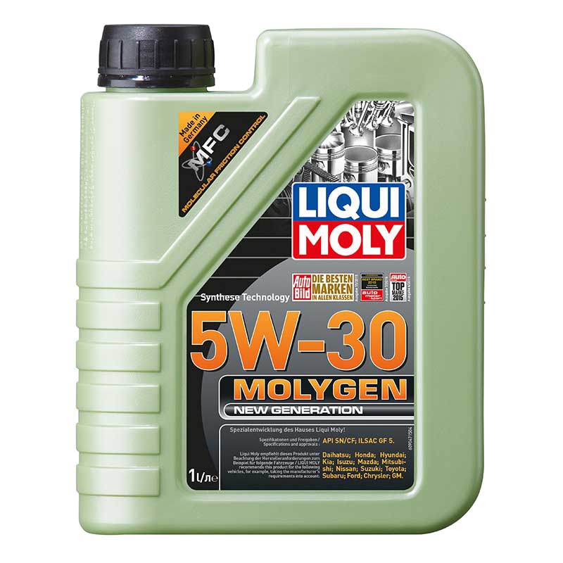 LIQUI MOLY 5W30 MOLYGEN DOF液態鉬 鎢 Mazda TOYOTA Hyundai Suzuki