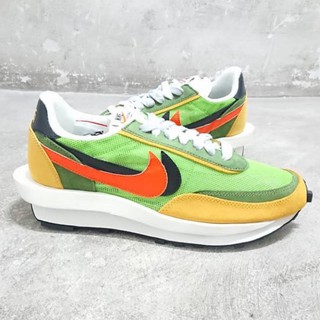 【Focus Store】 Sacai x Nike LDV Waffle 綠黃 BV0073-300
