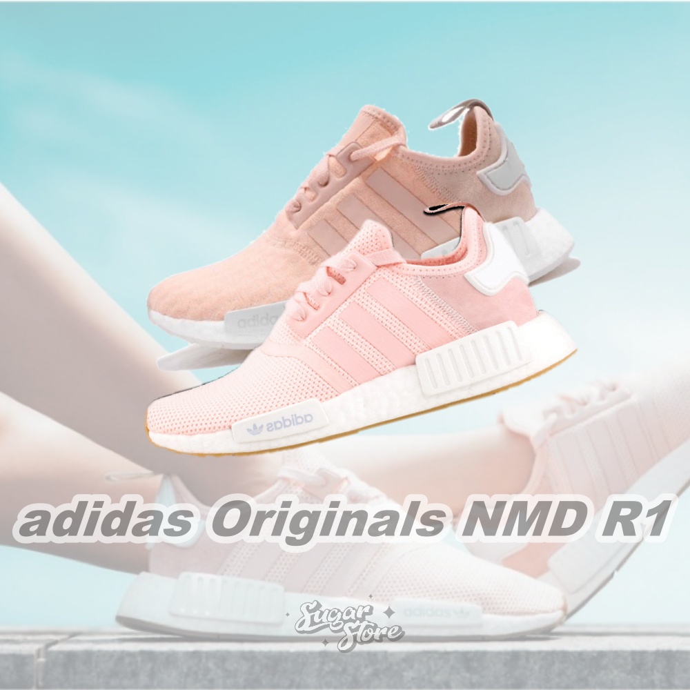 零碼🔻Adidas Originals NMD R1 乾燥玫瑰 泡泡粉 粉色 AQ1161 BB7588