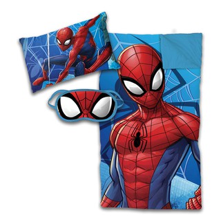 【Toy Fun】預購*美國正品迪士尼 蜘蛛人 Spiderman 兒童 睡袋 枕頭 眼罩