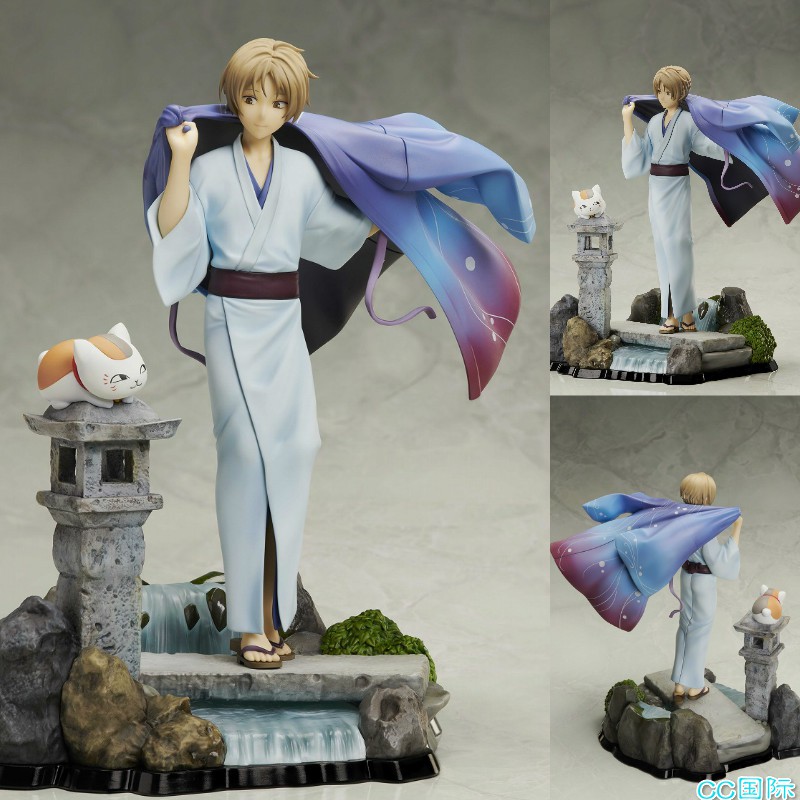 薰玉小舖 全新現貨夏目友人帳夏目貴志貓咪老師完成品1 8 優質港版 蝦皮購物