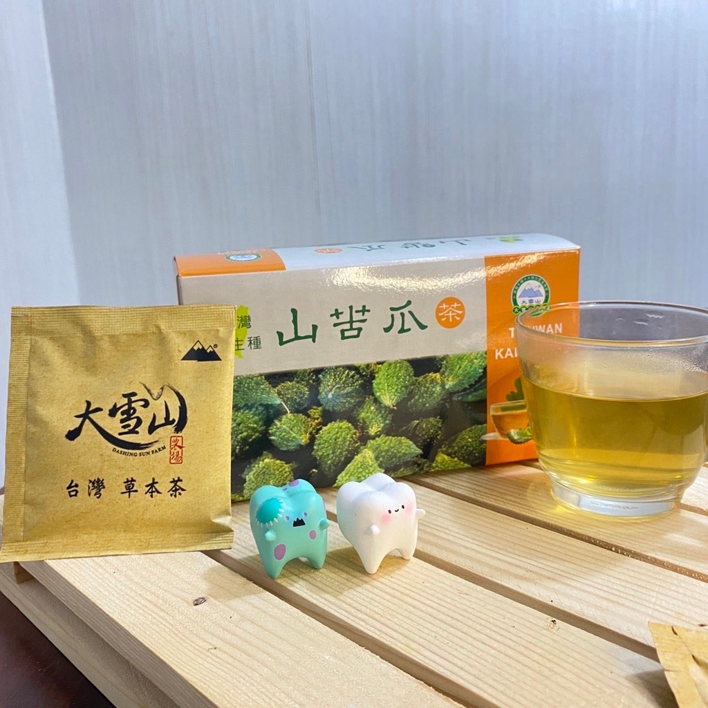 山苦瓜茶【大雪山農場】60g/盒/20入