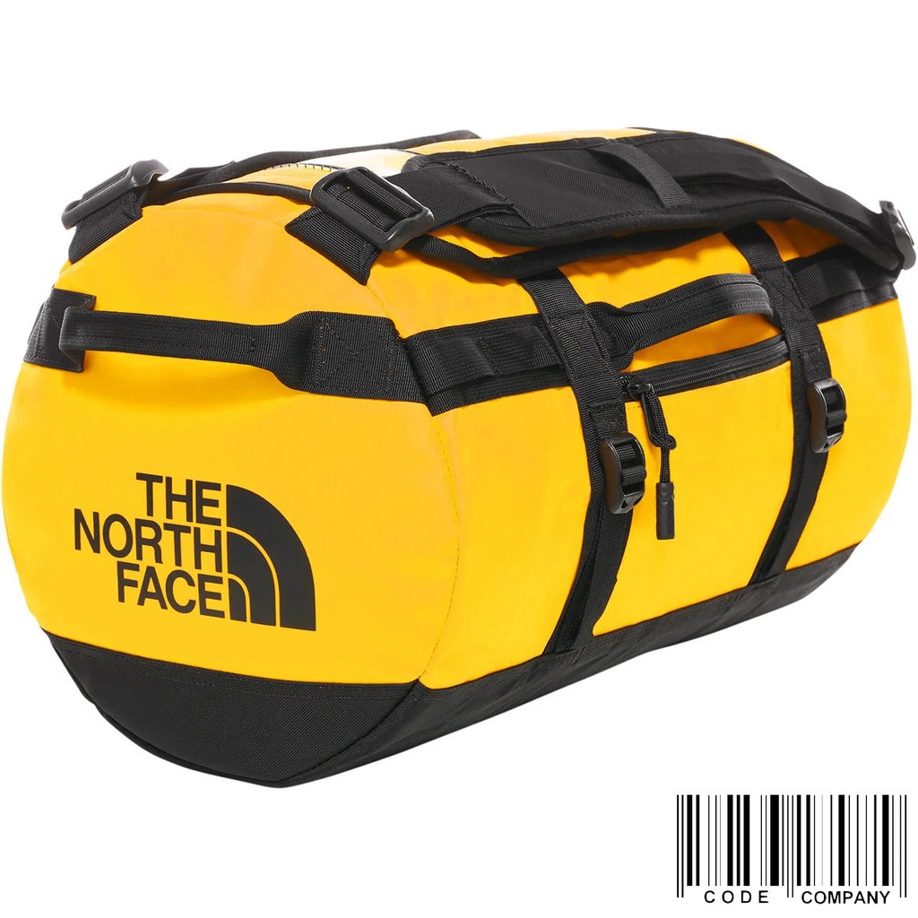 =CodE= THE NORTH FACE BASE CAMP DUFFEL 防水後背包/旅行袋(黃) NF0A3ETN