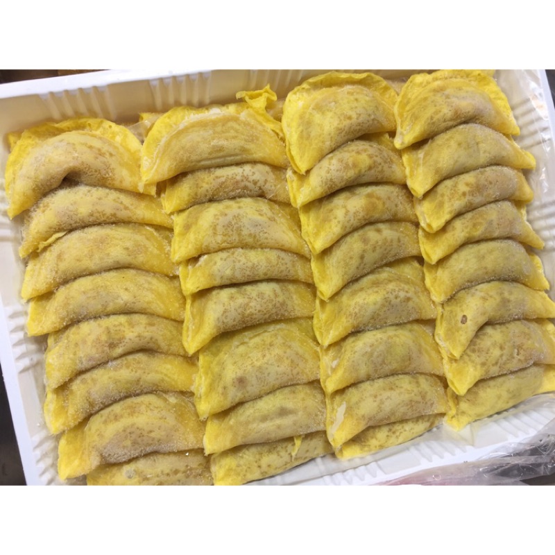 新鮮手工蛋餃一盒1kg 一盒兩層 蝦皮購物