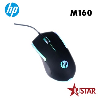HP 惠普 RGB有線電競高效能滑鼠 M160