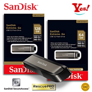 【Yes！公司貨】SanDisk Extreme Go CZ810 64G/GB 128G/GB USB 3.2 隨身碟