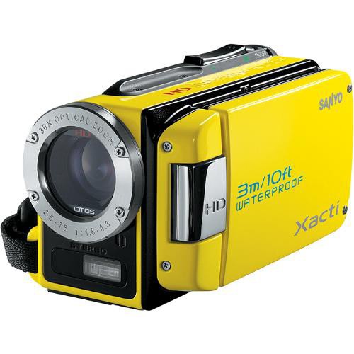［全新公司貨］SANYO XACTI VPC-WH1數位攝錄相機-黃 可開發票