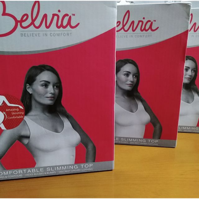 Belvia  透氣無痕超纖瘦塑衣(圖一)/雙層透氣無痕胸衣(圖三)