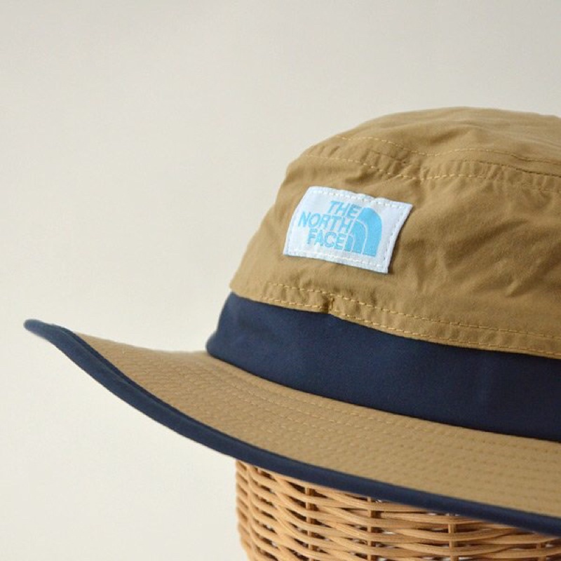 日本The north face kid hat 漁夫帽/登山帽 抗UV 機能 戶外 防潑水 快乾