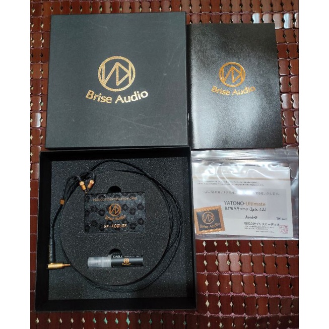 售Brise Audio Yatono Ultimate 4wire 耳機升級線 2pin cm-4.4