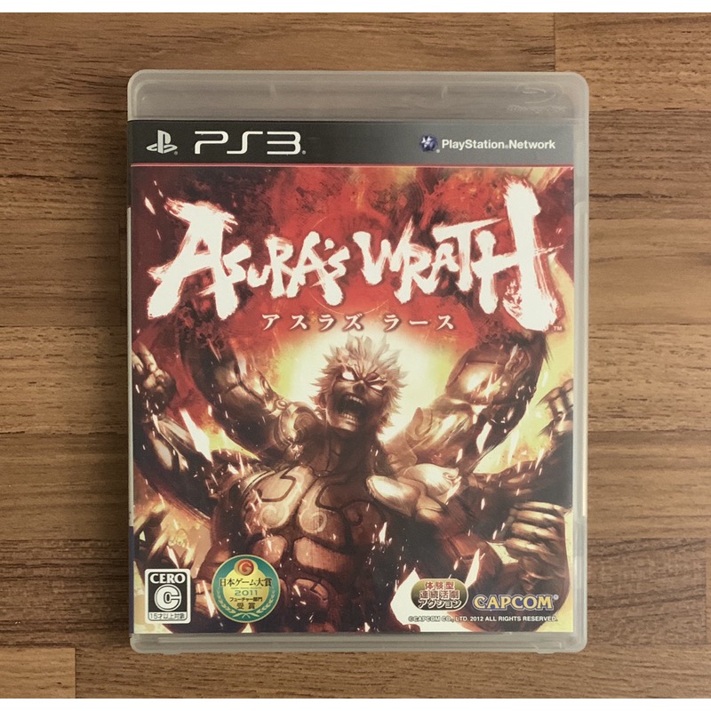 PS3 阿修羅之怒 正版遊戲片 原版光碟 日文版 純日版 日版適用 二手片 SONY