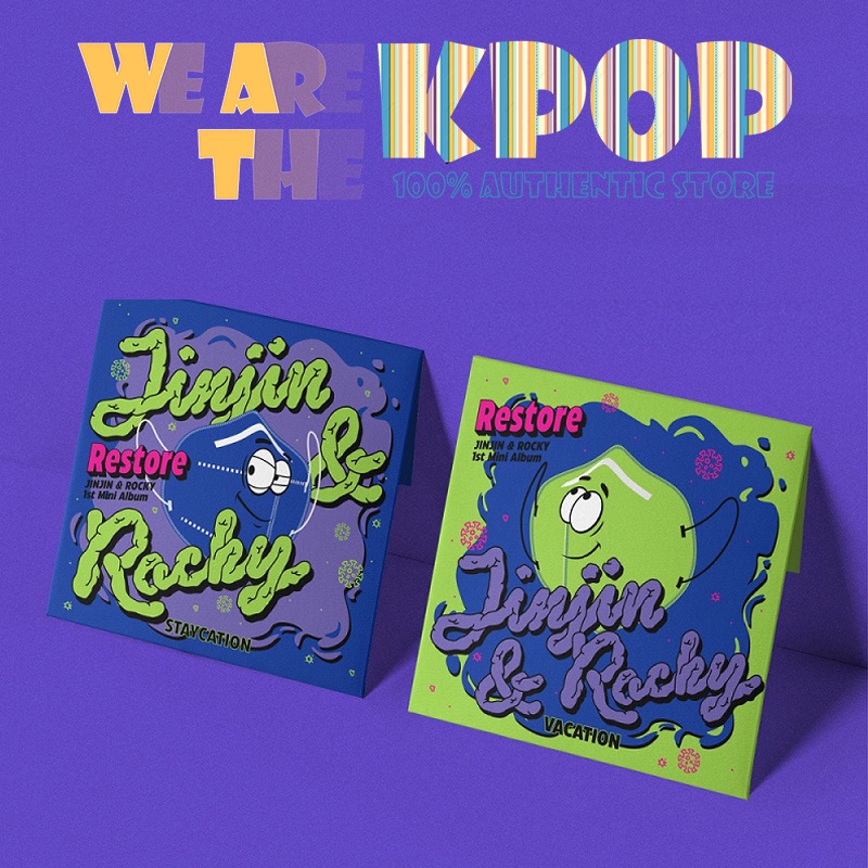 (2 version set) JINJIN &amp; ROCKY 1st Mini Album [Restore]