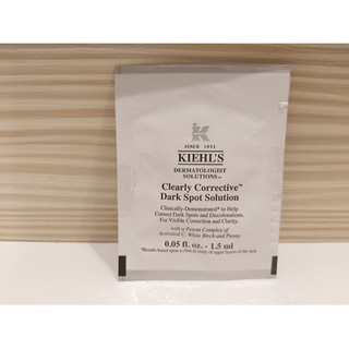 KIEHL'S 契爾氏 激光極淨白淡斑精華1.5ml /激光極淨白機能水/激光極淨白保濕水凝凍/激光極淨白去角質潔面膠