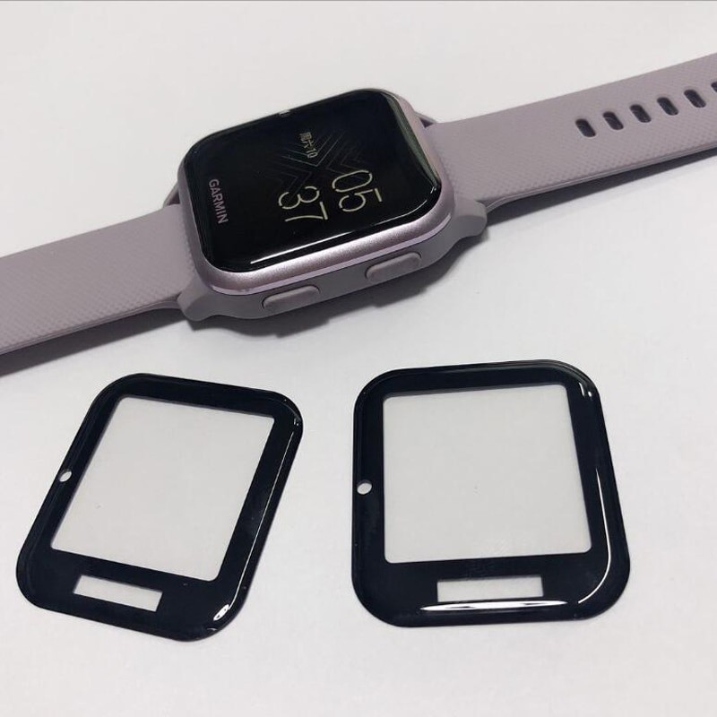 佳明 Venu SQ音樂智能手錶屏幕保護膜的3D彎曲邊緣軟保護膜Smartwatch LCD全面罩保護