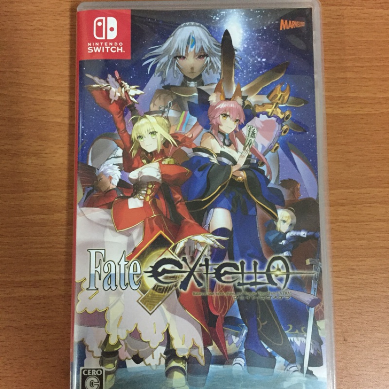 Switch 繁中字幕 日版封面Fate/extella