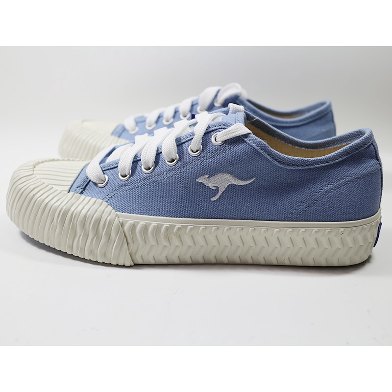 出清特價  KangaROOS 美國袋鼠鞋 女 CRUST 甜點餅乾鞋 休閒鞋  藍色-KW01557
