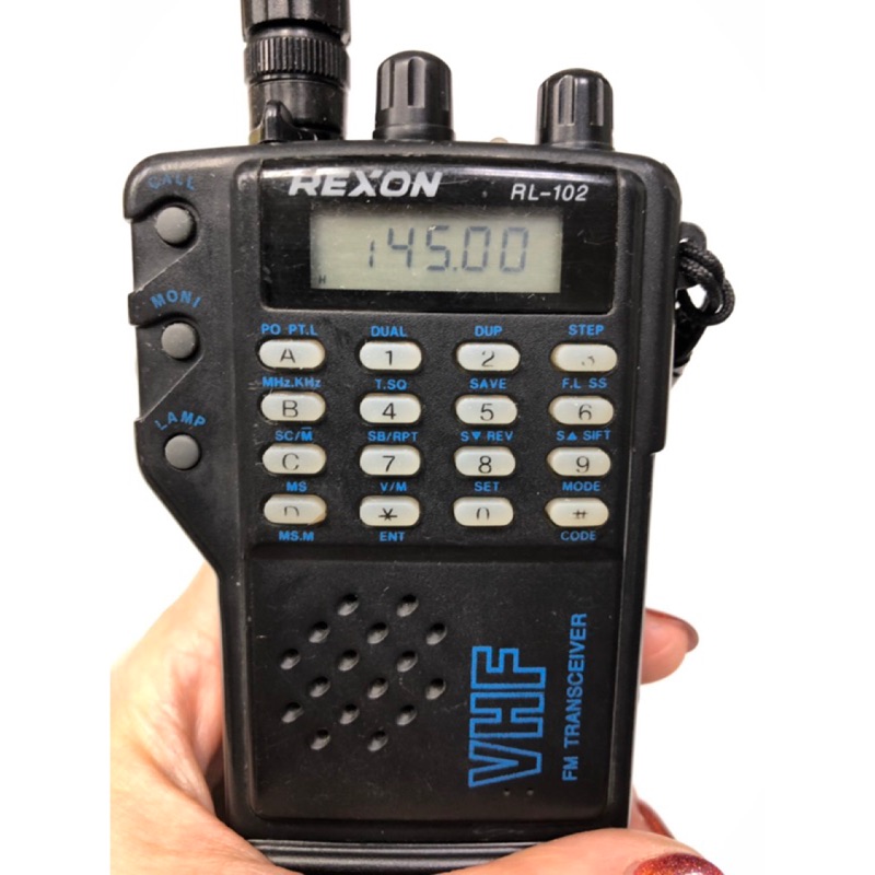 【中古良品】【無線電】REXON RL-102 單頻 144MHz  5W 傳統線路