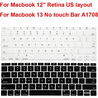 Macbook 12 鍵盤保護套 Pro 13 A1708 矽膠軟保護膜