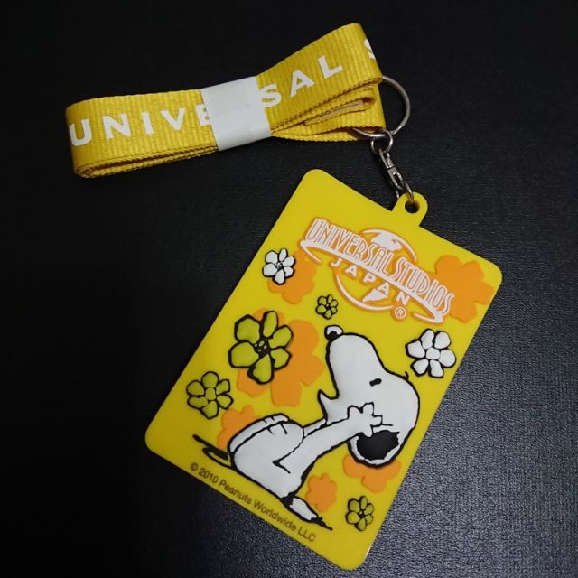【全新】Snoopy 票夾 / 隨身/ 吊飾/ 史努比 / 環球影城限定款2010