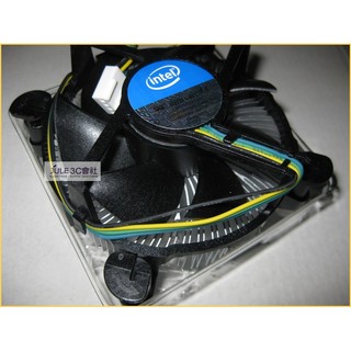 JULE 3C會社-Intel CPU 鋁底/薄底/4 PIN/1155 1156 1150/溫控/全新 原廠 風扇