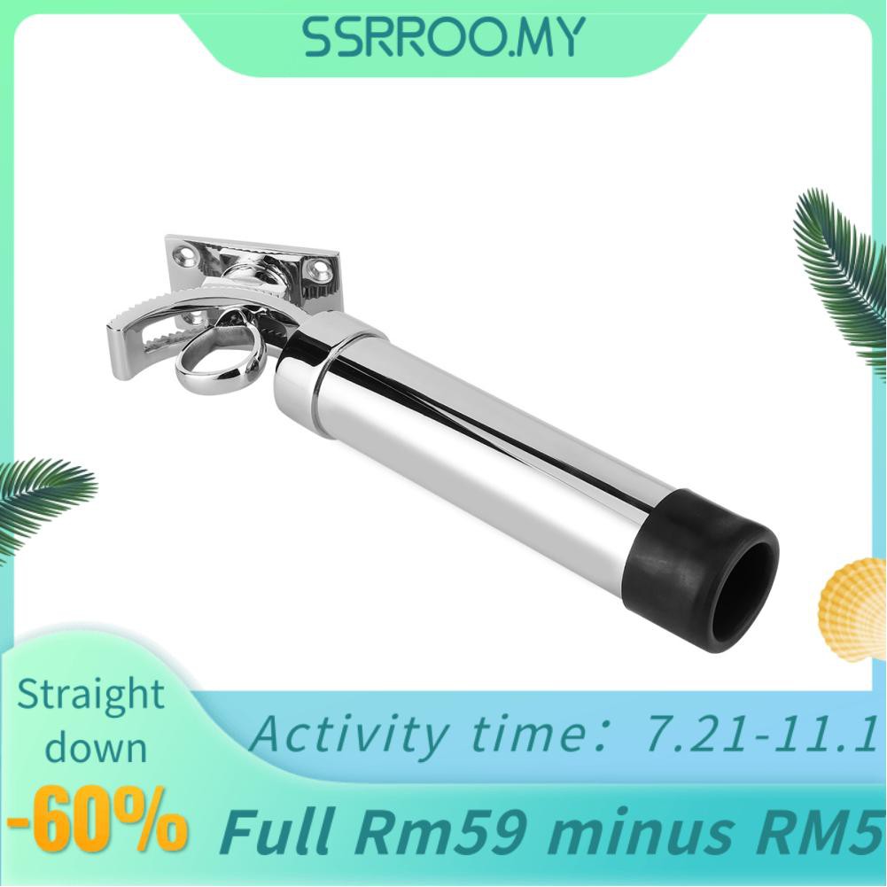 Ssrroo 船罩支撐桿釣魚竿支架支架可調節可移動甲板安裝不銹鋼船用 蝦皮 Line購物