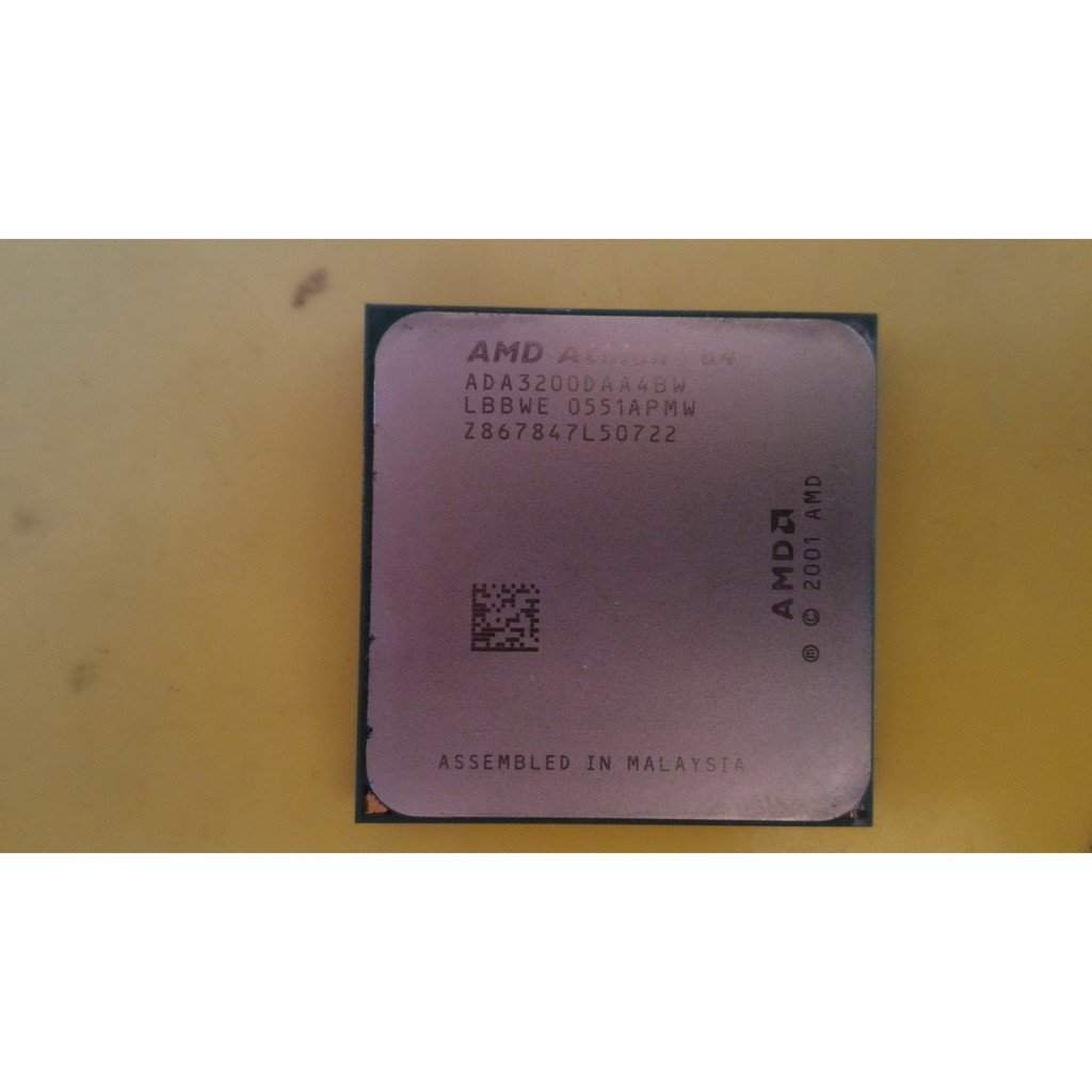 AMD CPU Athlon 64 3200 ADA3200DAA4BW 939腳位