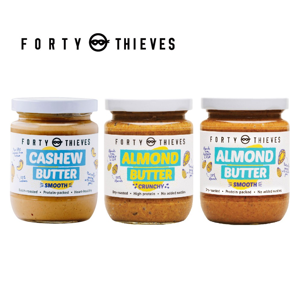 【壽滿趣-Forty Thieves】紐西蘭頂級堅果抹醬(235g)