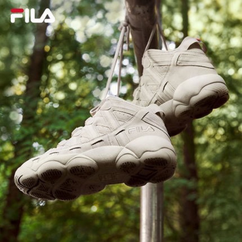 保證正品✨ Fila 韓國 spaghetti 95 復古 厚底 運動鞋 籃球鞋 白