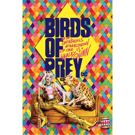 DC 猛禽小隊：小丑女大解放Birds Of Prey (Harley’s Hyena) – 英國進口電影海報