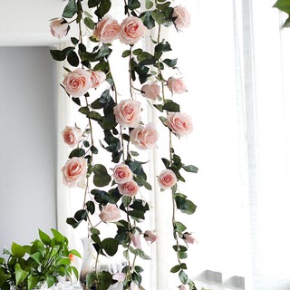 澳洲 玫瑰 1條 藤蔓 ❣️台灣現貨❣️ ／大朵立體／仿真花 假花 白色 粉紅色 纏繞 玫瑰花 冷氣管 管線 婚禮 佈置