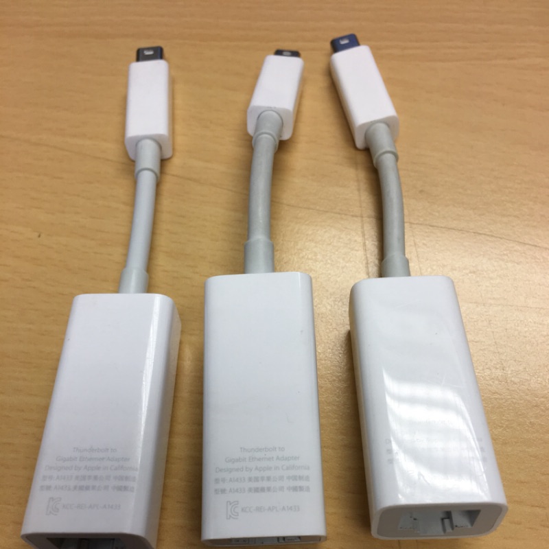 Thunderbolt 對 Gigabit 乙太網路轉換器