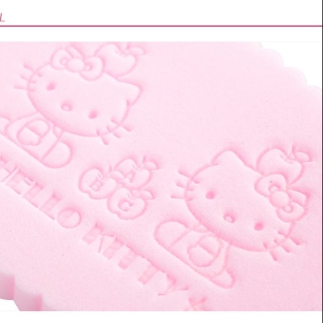 Hello Kitty 洗臉海棉（現貨）