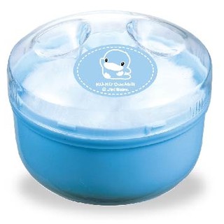 酷咕鴨粉撲盒 KU5304 爽身粉盒 粉撲盒 護膚 爽身粉★千寶屋★